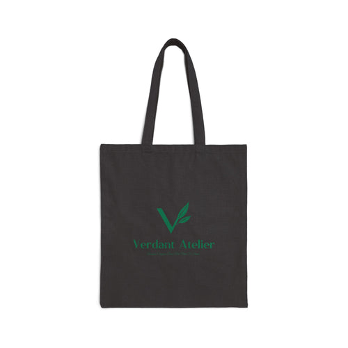 Canvas Tote Bag — Verdant Atelier Logo Eco Shopper
